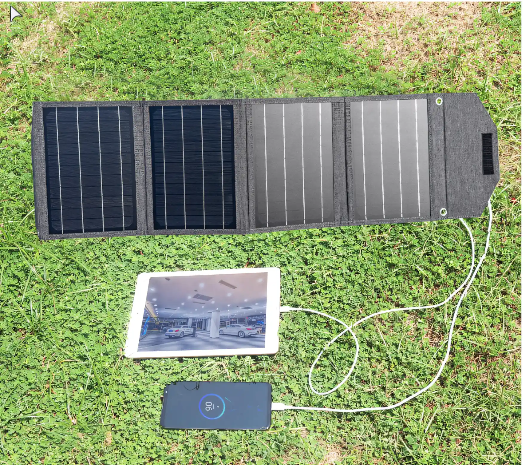 Електрогенератор складного типу, підходить для зарядки телефону