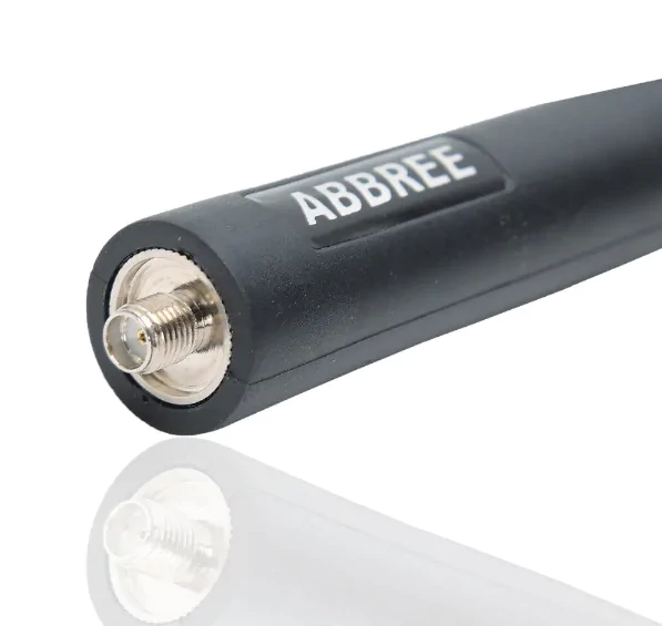 Складна Тактична Антена Для Рації ABBREE для радіостанцій Baofeng або quansheng. Підійде для рації. Антена з роз'ємом мама, антена SMA-Female. Від фірми Nagoya, abbree, SRH-Diamond