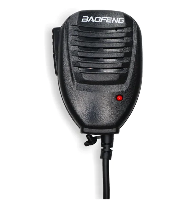 Тангента До Рації Baofeng Quansheng або Quansheng з роз'ємом Kenwood. Динамік для портативних радіостанцій. Мікрофон із кнопкою PTT на плече
