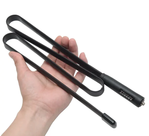 Складна Тактична Антена Для Рації ABBREE для Baofeng або quansheng. Підійде для рації. Антена з роз'ємом мама, антена SMA-Female. Від фірми Nagoya, abbree, SRH-Diamond