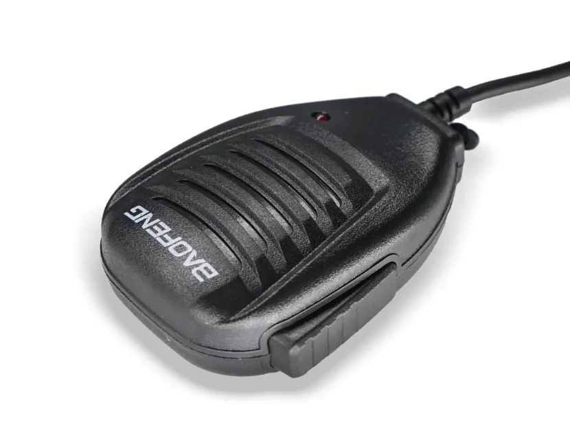 Тангента До Рації Baofeng Quansheng або Quansheng з роз'ємом Kenwood. Динамік для портативних радіостанцій. Мікрофон із кнопкою PTT на плече