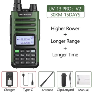 Посилена Рація Baofeng UV-13 Pro, Усиленная Рация Baofeng UV-13 Pro