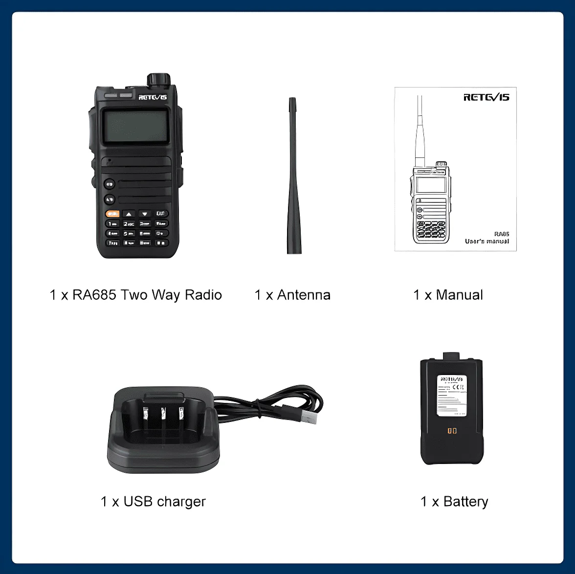Аналогова Рація Retevis RA685, quansheng, retevis, kenwood, motorola, hyt, puxing, wouxun купити з гарантією і швидкою доставкою в Україні для полювання, риболовлі, активного відпочинку та військових потреб.