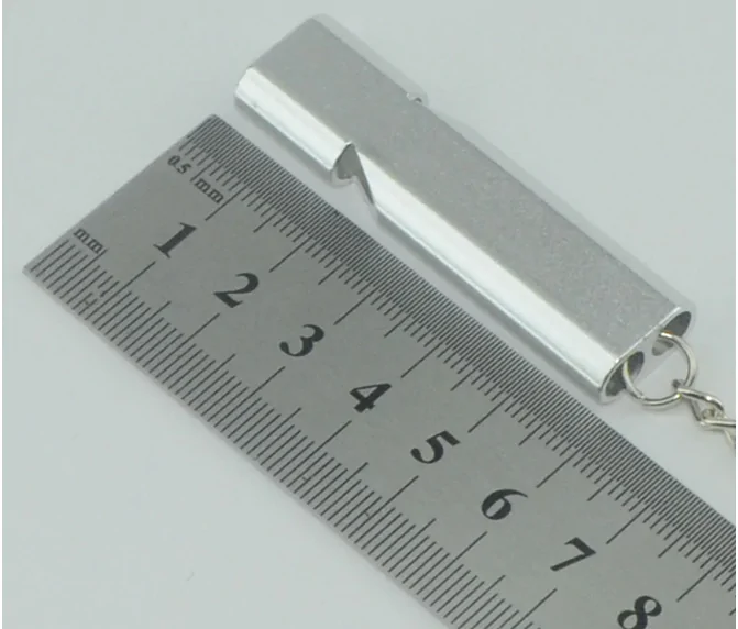 EDC Рятувальний Свисток Судді з Алюмінію. Брелок свисток на ключі. Подарунок чоловікові. Першої необхідності