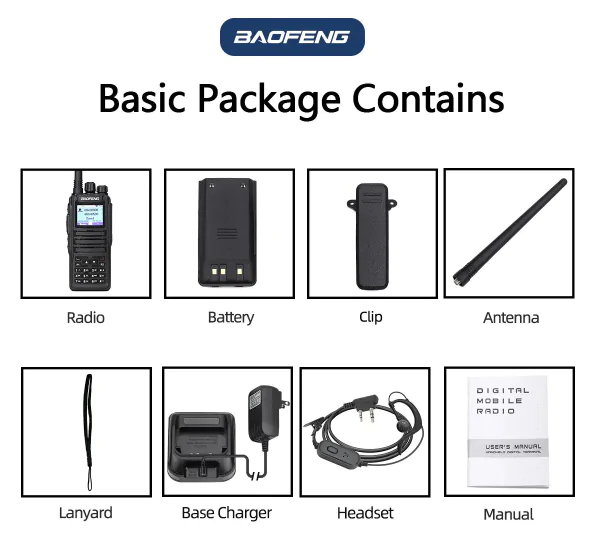 Цифрова DMR Радіостанція Baofeng DM-1701, quansheng, retevis, kenwood, motorola, hyt, puxing, wouxun купити з гарантією і швидкою доставкою в Україні для полювання, риболовлі, активного відпочинку та військових потреб.