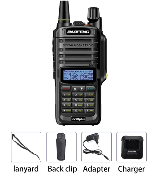 Вологозахищена Рація Baofeng UV-9R Plus, quansheng, retevis, kenwood, motorola, hyt, puxing, wouxun купити з гарантією і швидкою доставкою в Україні для полювання, риболовлі, активного відпочинку та військових потреб.