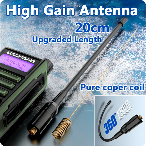 Вологозахищення Рація Baofeng UV-16, Радіостанція портативна, дводіапазонна Баофенг. Аналог кваншенг, ретевіс