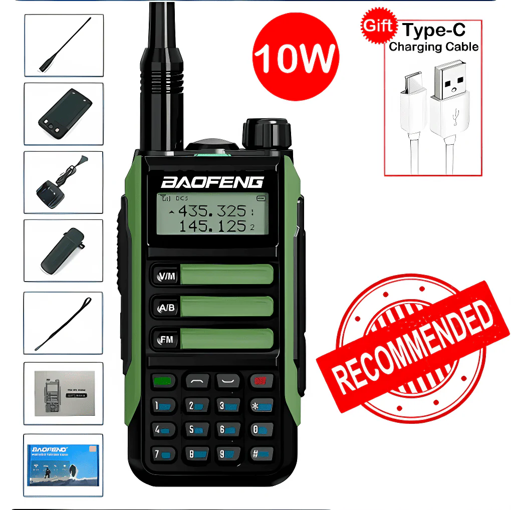 Вологозахищення Рація Baofeng UV-16, Радіостанція портативна, дводіапазонна Баофенг. Аналог кваншенг, ретевіс