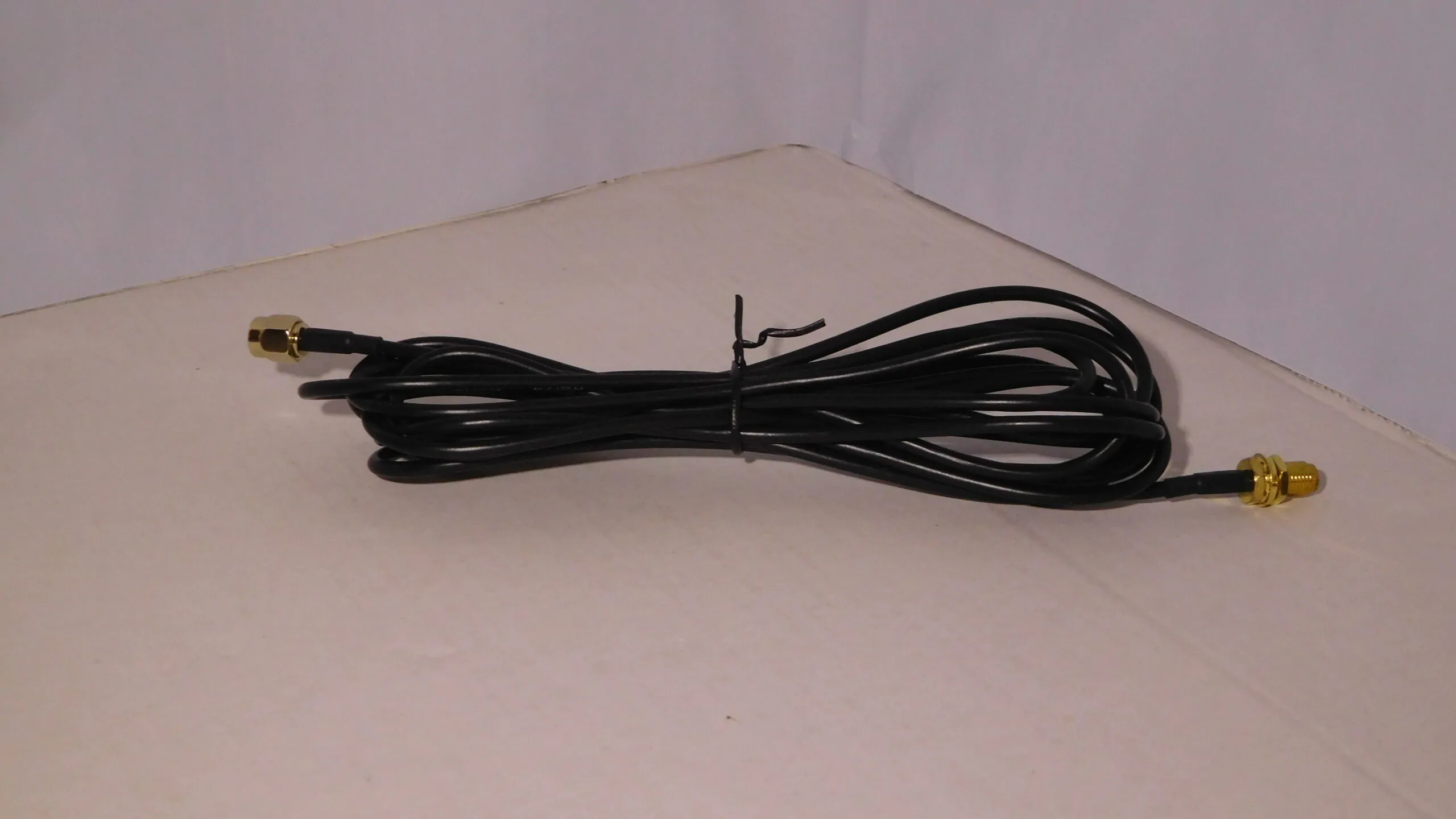 50Ω %%sep%% Кабельна збірка 3 метри коаксильного ВЧ кабелю RG-174 і SMa-Male - SMa-Female конекторами, для Baofeng та WIFI