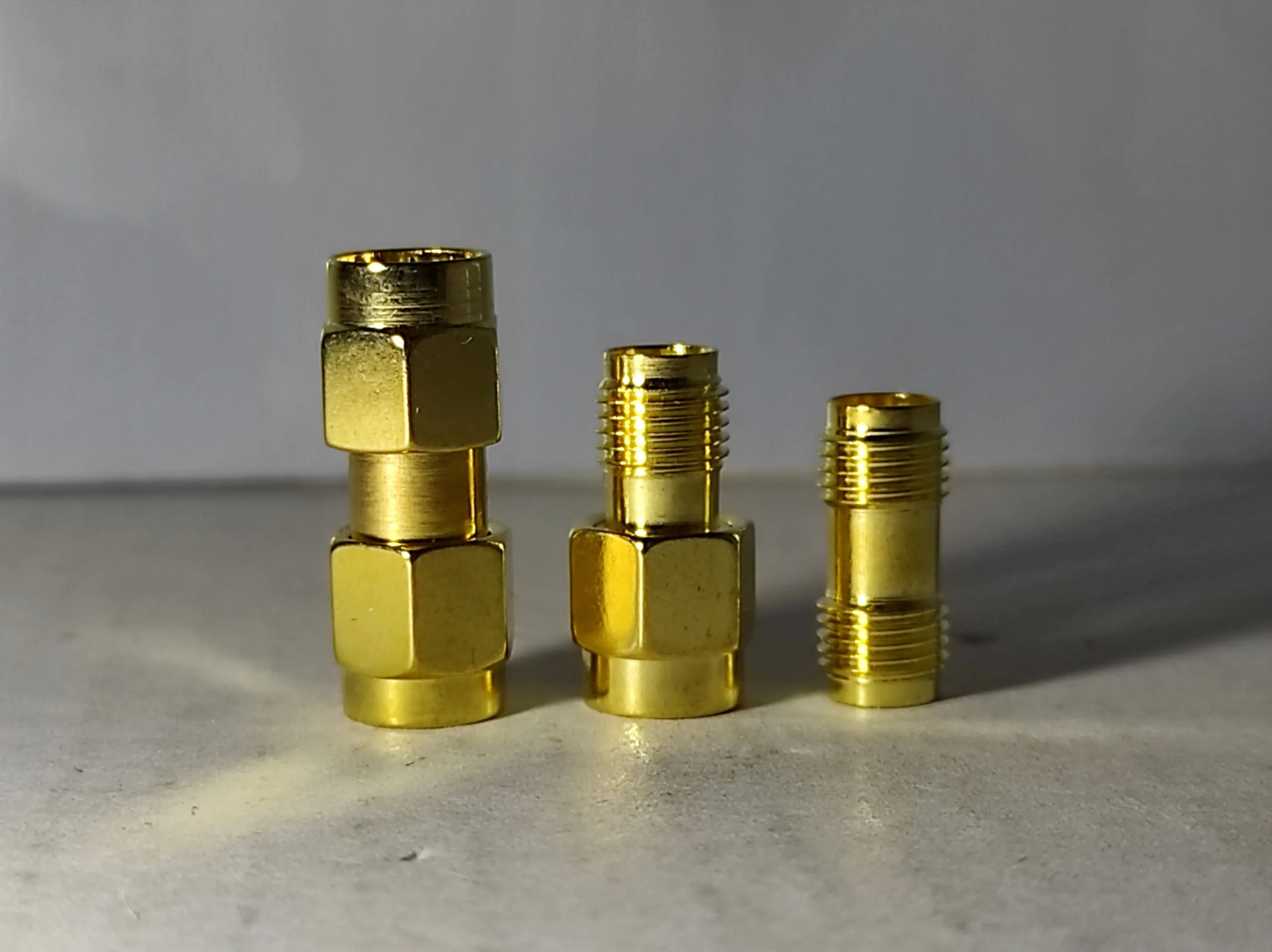 ВЧ Адаптери [SMA-F-SMA-F], [SMA-M-SMA-M], для підключення антени до рації, радіостанції, WI-FI роутера, ретранслятора