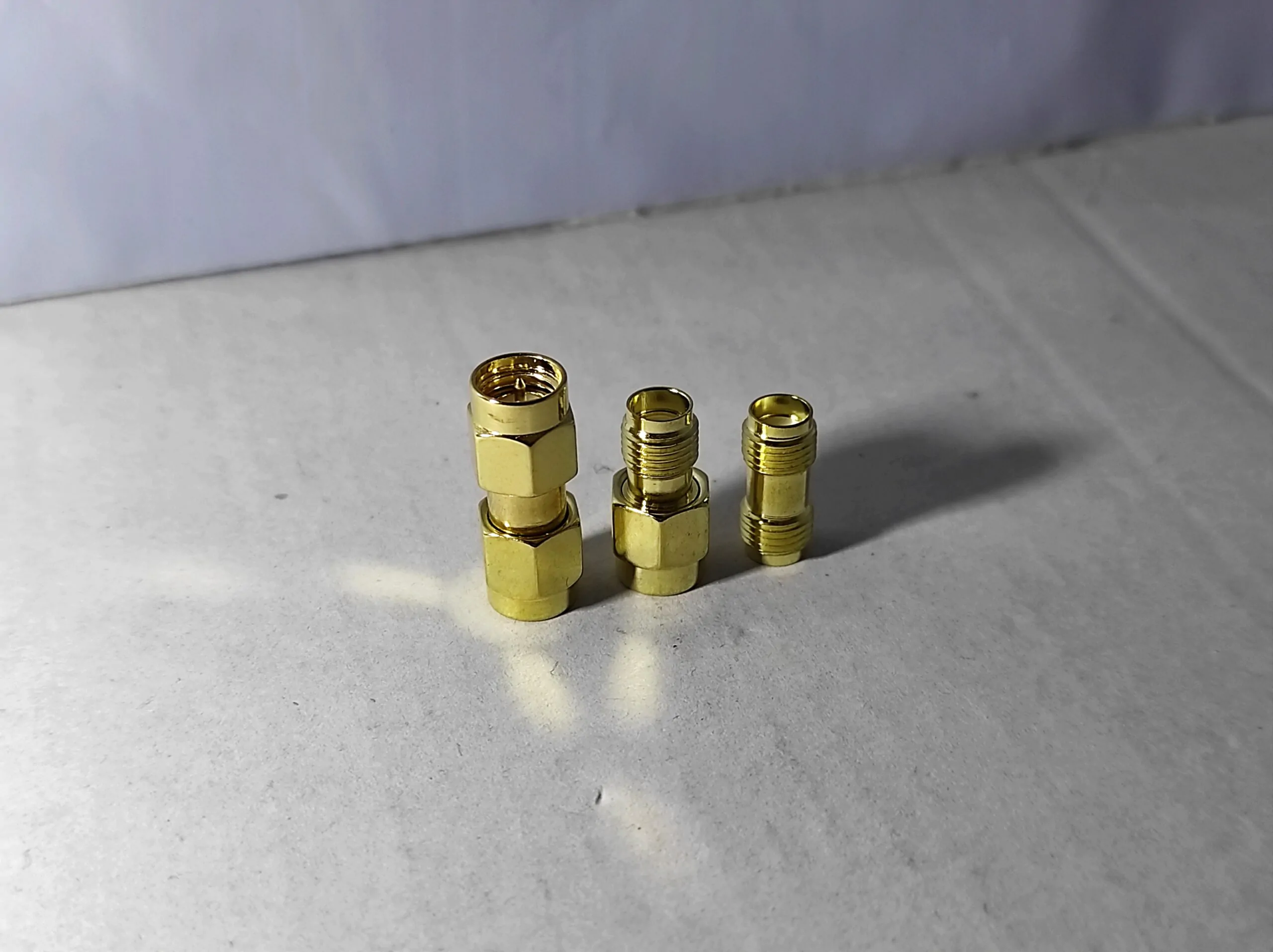 ВЧ Адаптери [SMA-F-SMA-F], [SMA-M-SMA-M], для підключення антени до рації, радіостанції, WI-FI роутера, ретранслятора
