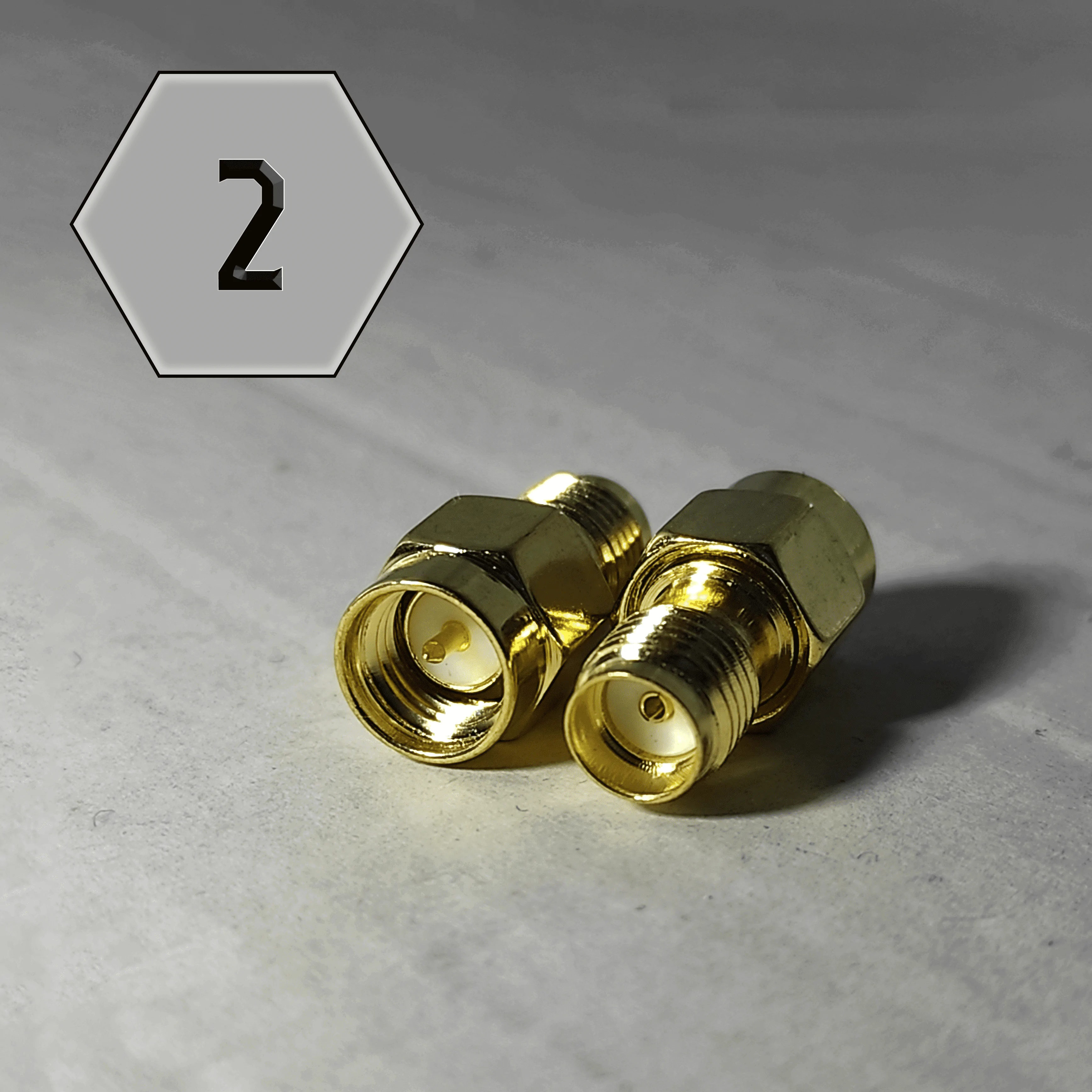 Антенні Перехідники та Адаптери SMA %%sep%% ВЧ Адаптери [SMA-F-SMA-F], [SMA-M-SMA-M], для підключення антени до рації, радіостанції, WI-FI роутера, ретранслятора