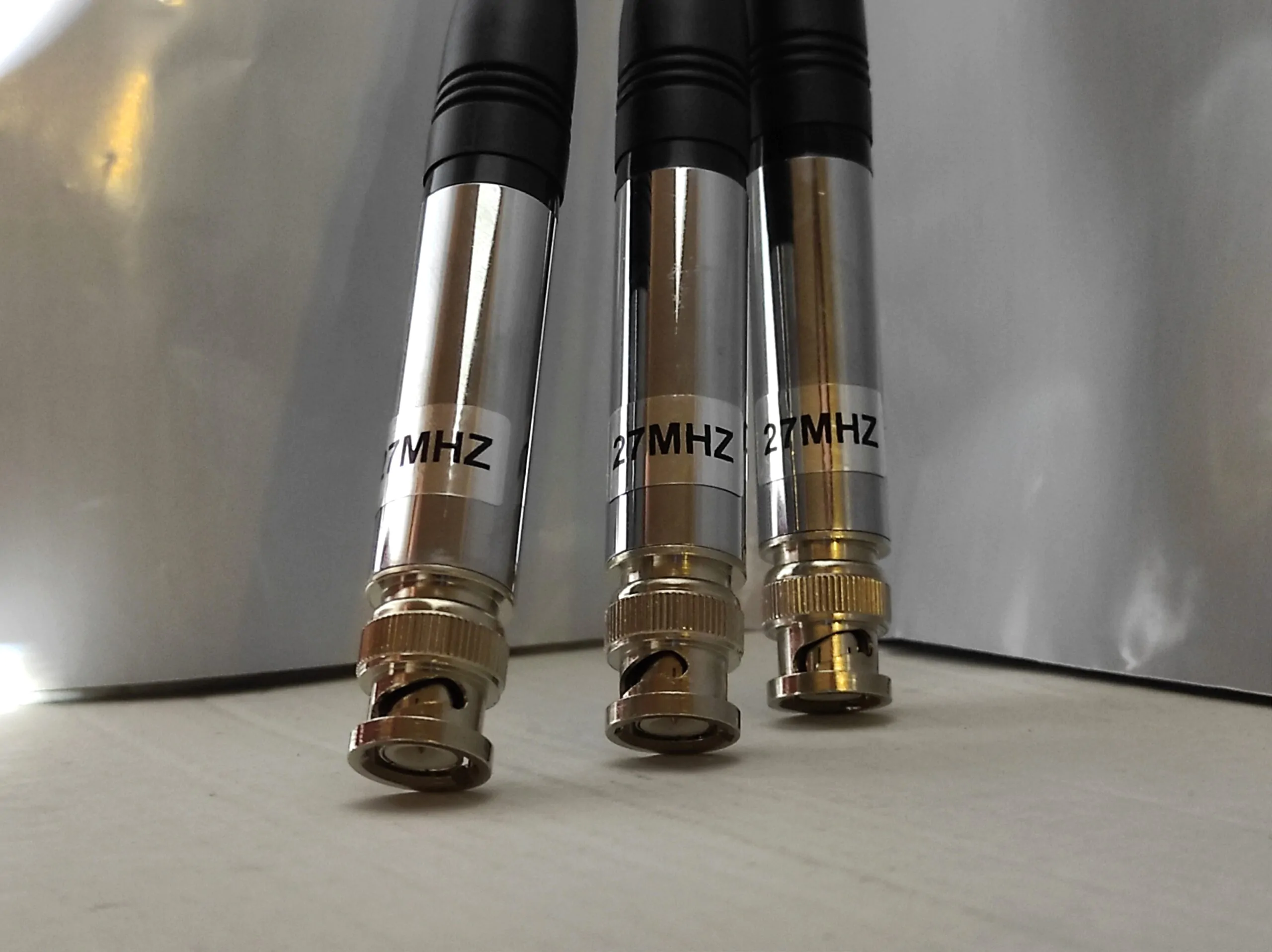 27 МГц Сі-Бі Антена Для Рації або Радіостанції %%sep%% Телескопічна 27 MHZ, розкладна антена на HF, Сі-Бі (CB) діапазон, радіостанції з BNC-Male роз'ємом, 130 см