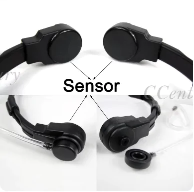 Регульований Ларингофон Для Рації Baofeng %%sep%% Тактичний гарнитура, нашийний мікрофон з навушником прихованого носіння і кнопкою PTT, для радіостанції