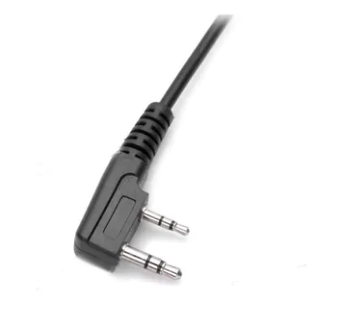 Регульований Ларингофон Для Рації Baofeng %%sep%% Тактичний гарнитура, нашийний мікрофон з навушником прихованого носіння і кнопкою PTT, для радіостанції