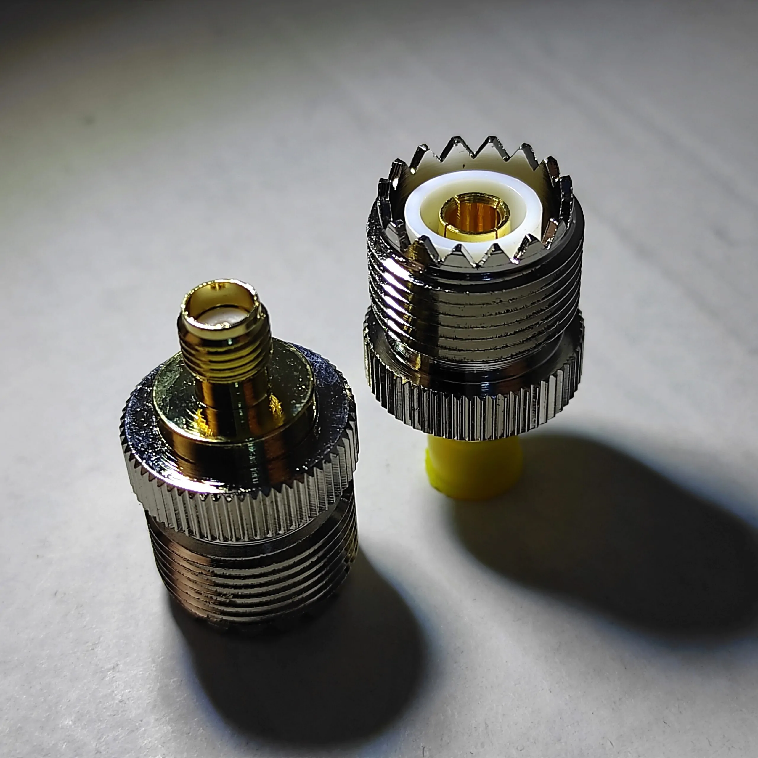 ВЧ Перехідник PL259 Female - SMA-Female ВЧ Переходник PL259 Female - SMA-Female