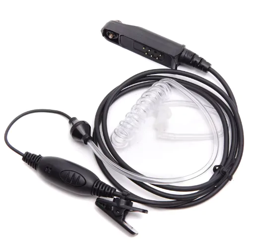 Навушник Expert EX-V1K1 із кнопкою PTT для радіостанцій Baofeng UV-9R Plus, UV-9R PRO, UV-22S. Вологозахищена гарнітура