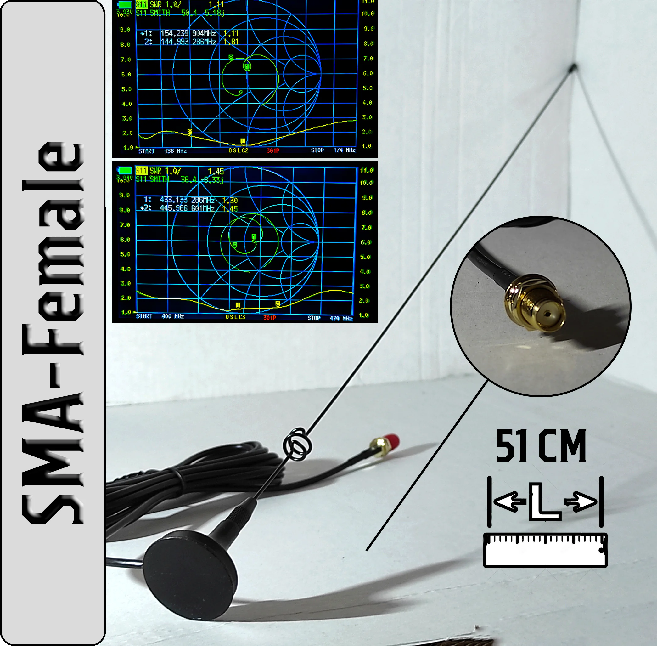 Магнитная антенна Nagoya Для Авто Автомобильная Антенна Для Рации Nagoya UT-108UV Антенна к радиостанциям Baofeng