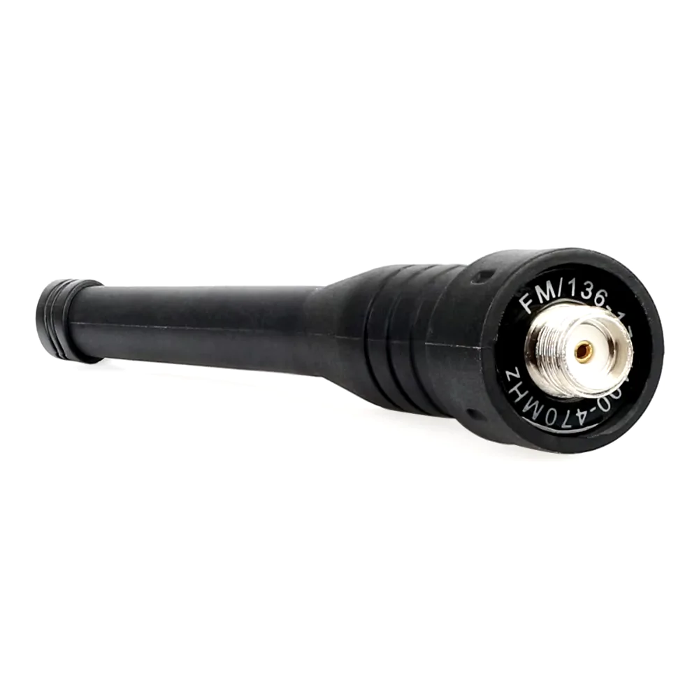 Антена Retevis HA01 Для Рації Baofeng %%sep%% Телескопічна антена для радіостанцій Quansheng, [14-47см], [136-174MHz, 400-470MHz]. Складна антена для рації SMa-F