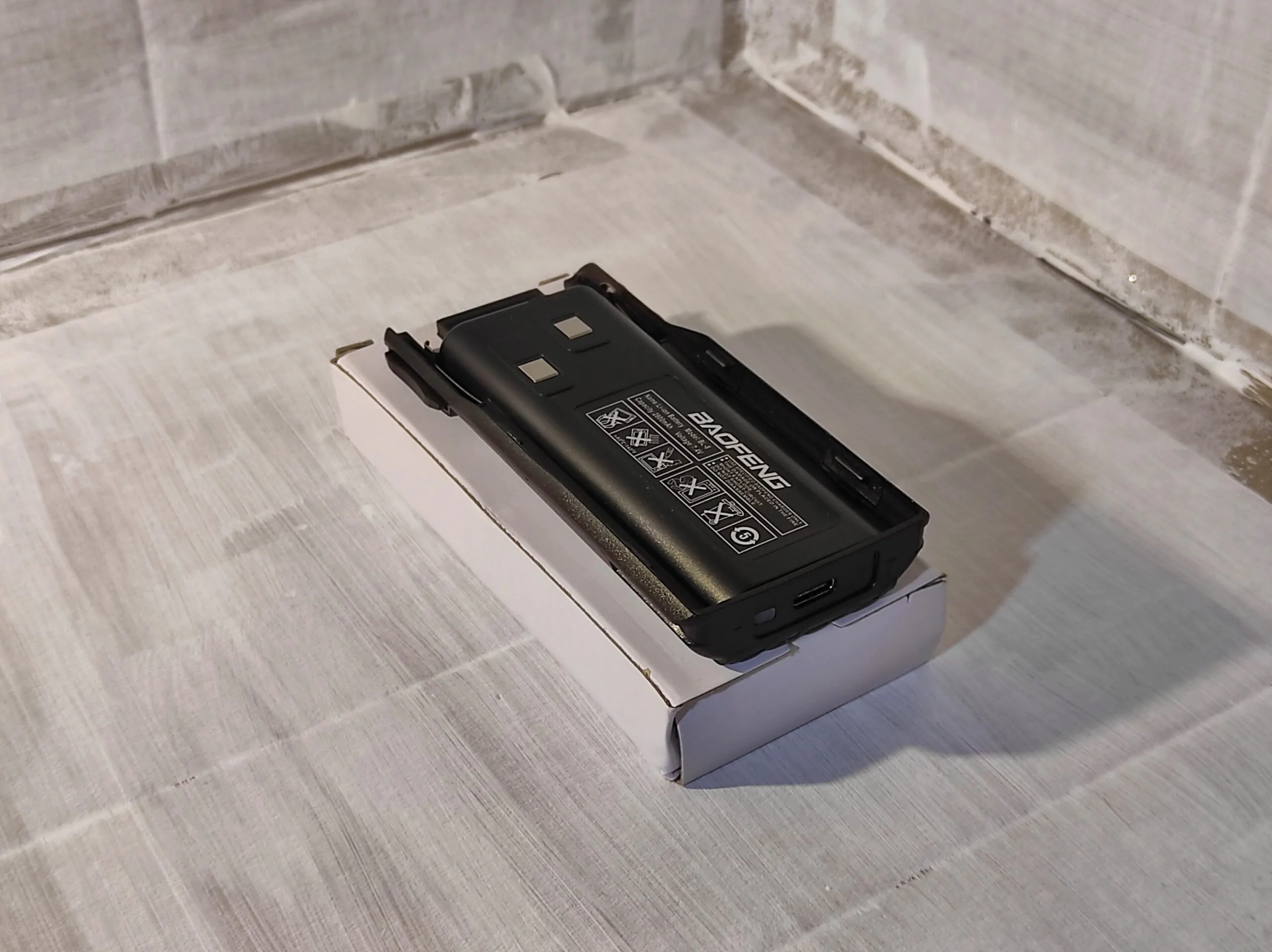 Батарея для Рації Baofeng UV-82, Type-C, Акумулятор для BF-82, UV-82, UV-82 Plus, UV-82 8w, UV-82 5w, UV-8D, UV-89. Акумуляторна батарея BL-8, 2200mAh