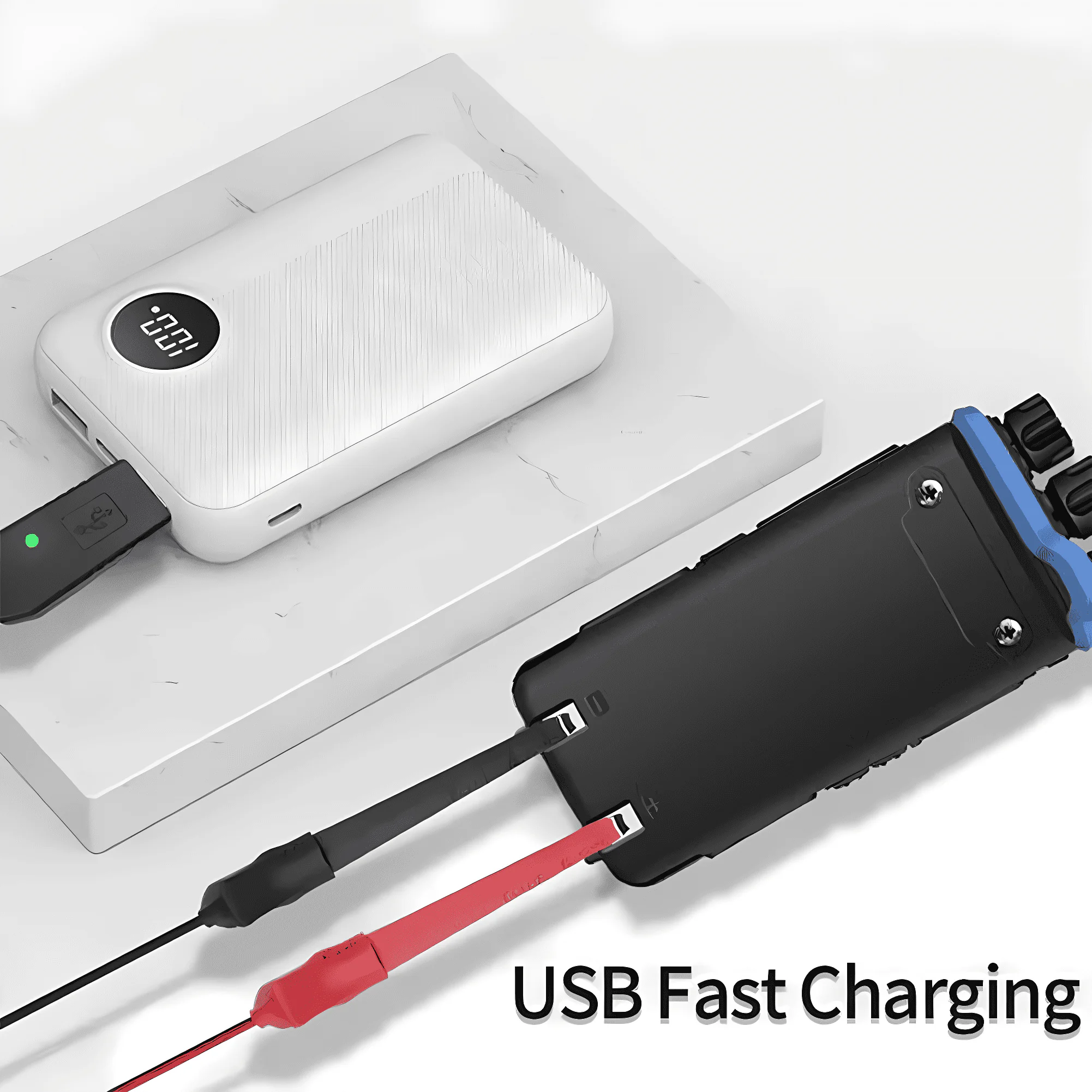 Павер банк 10000 mah для зарядки рацій і радіостанцій Baofeng, Quansheng, Retevis