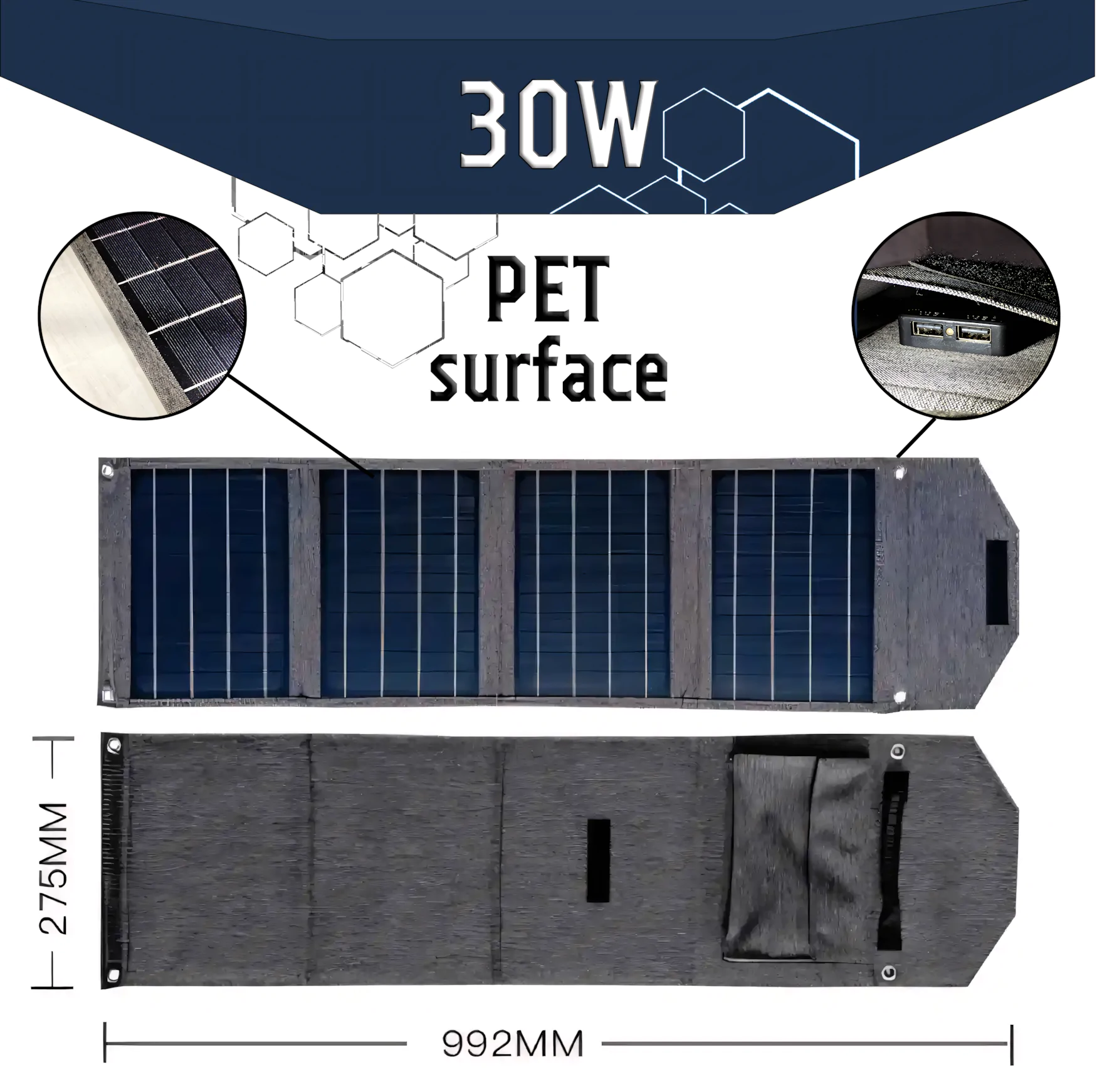 Гнучка ETFE Сонячна Панель, Гибкая ETFE Солнечная Панель