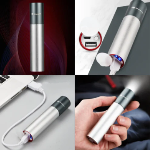 Карманный Фонарик Powerbank