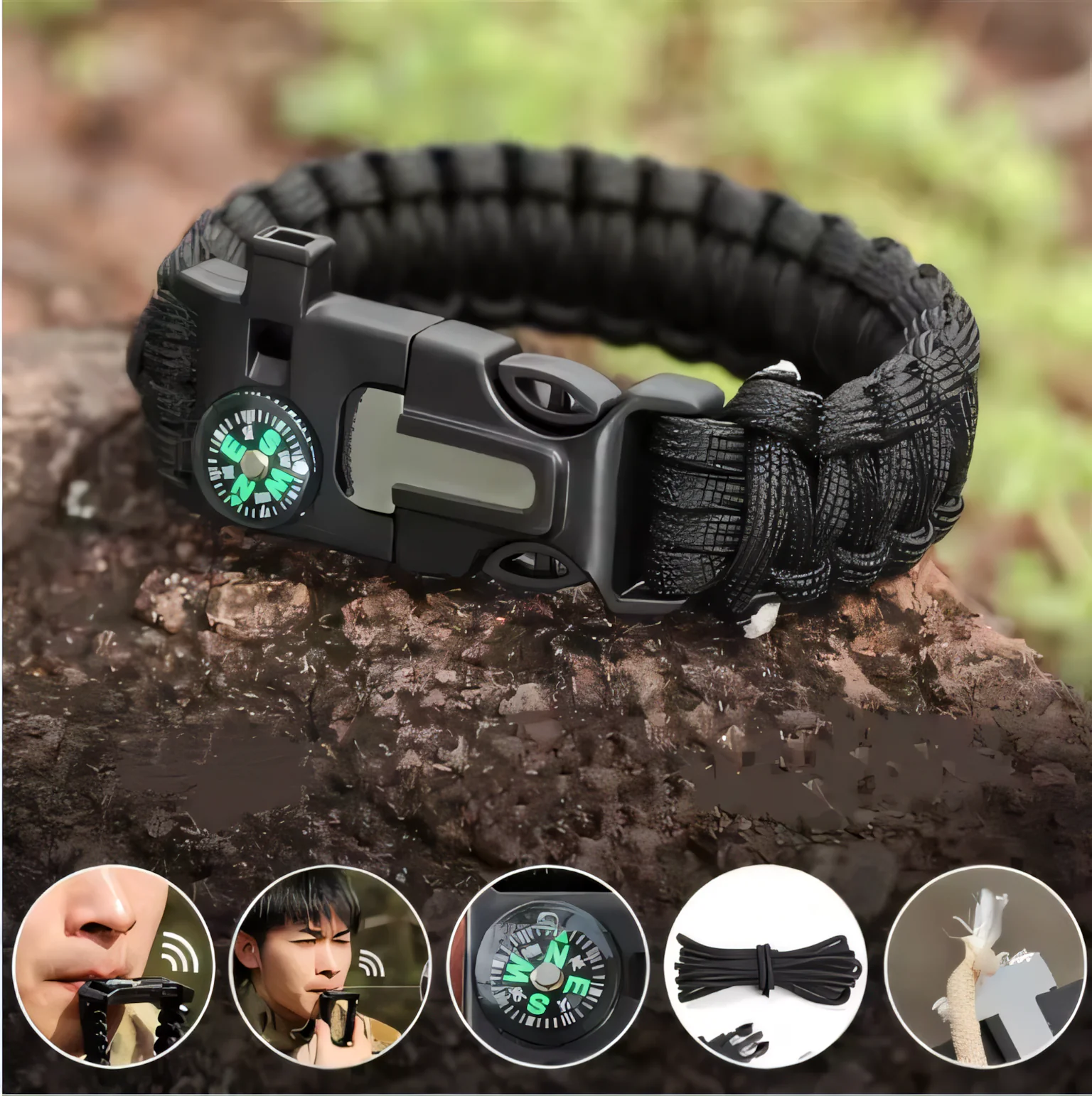 EDC Тактический Браслет Мультитул EDC Тактичний Браслет Мультитул