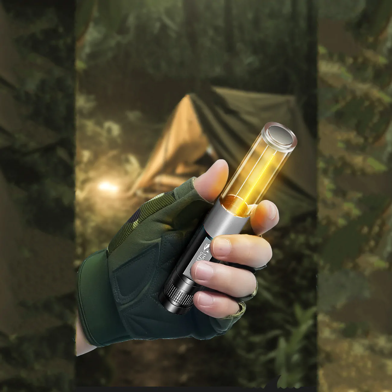 EDC LED Фонарь Для Кемпинга Тактический