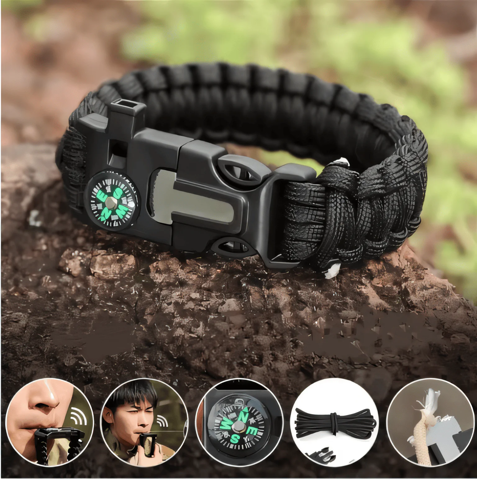 EDC Тактический Браслет Мультитул EDC Тактичний Браслет Мультитул