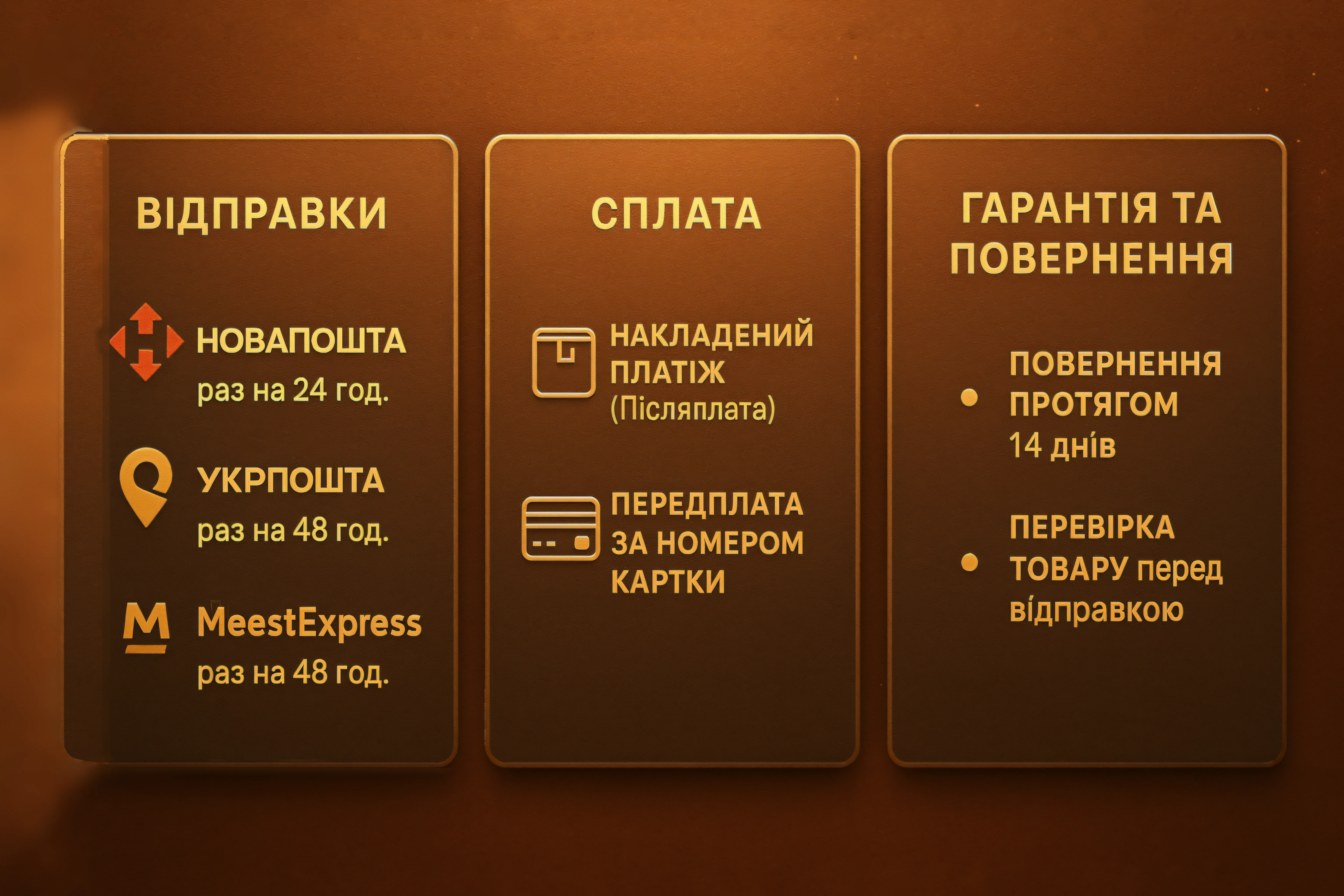 Условия отправки, поккупки для интернет магахина радиотехнии и аксессуаров