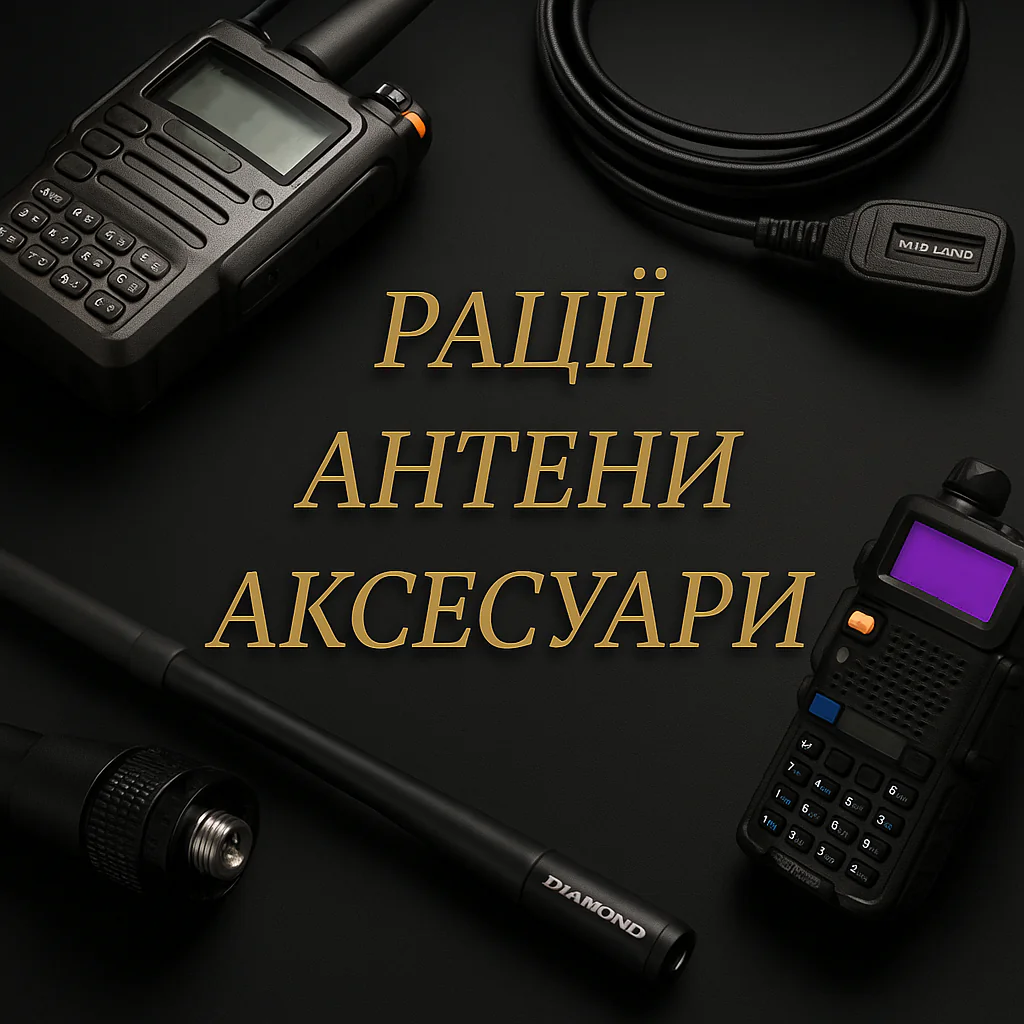 Купити Рацію Baofeng та Quansheng