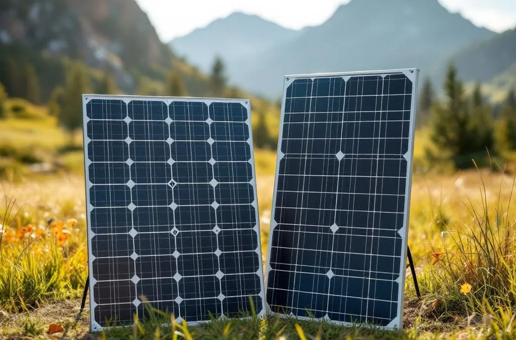 Топ Портативных Солнечных Панелей для Туризма: 20W vs 40W