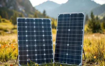 Топ Портативных Солнечных Панелей для Туризма: 20W vs 40W