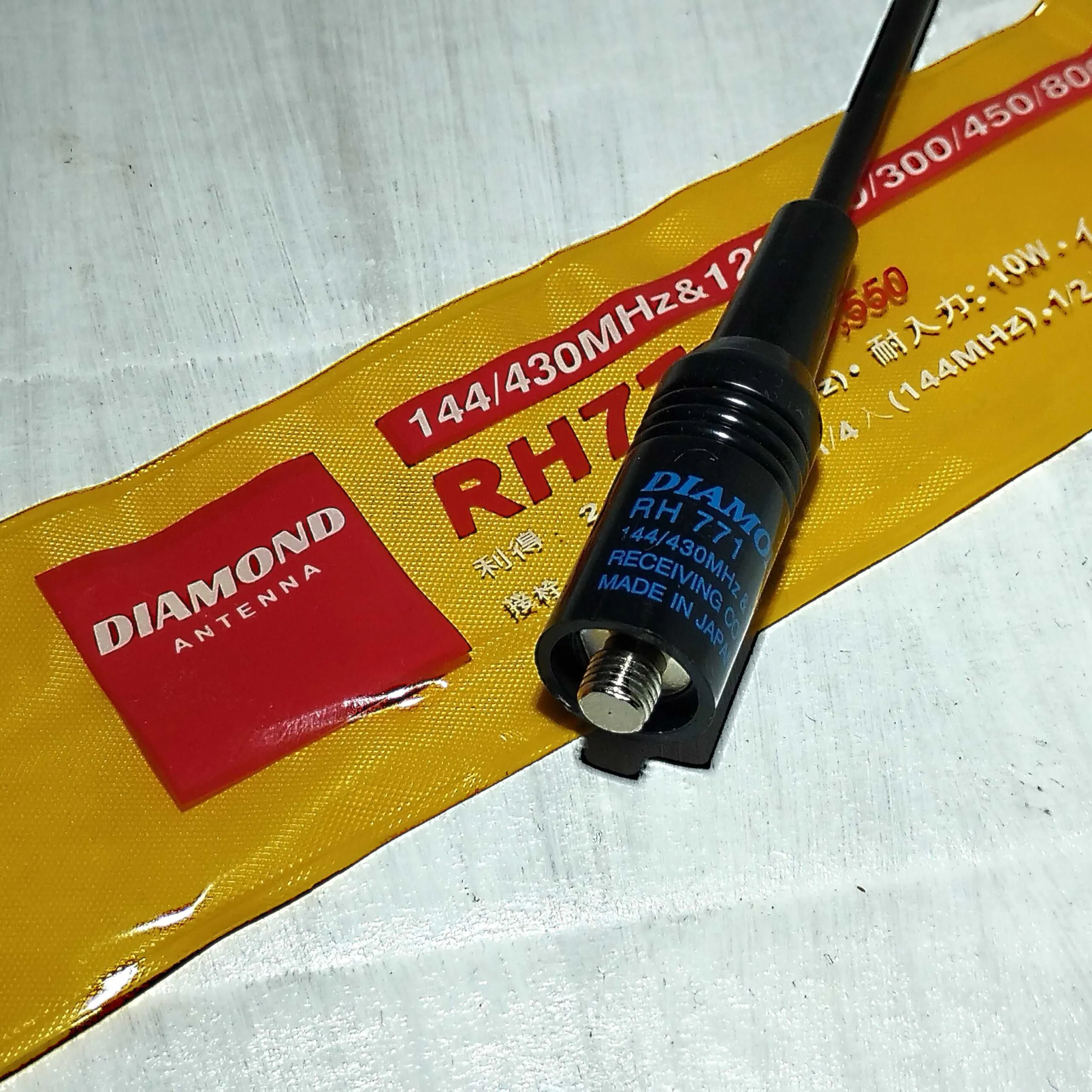 Гнучка посилена антена для радіозв’язку 144 та 430 МГц