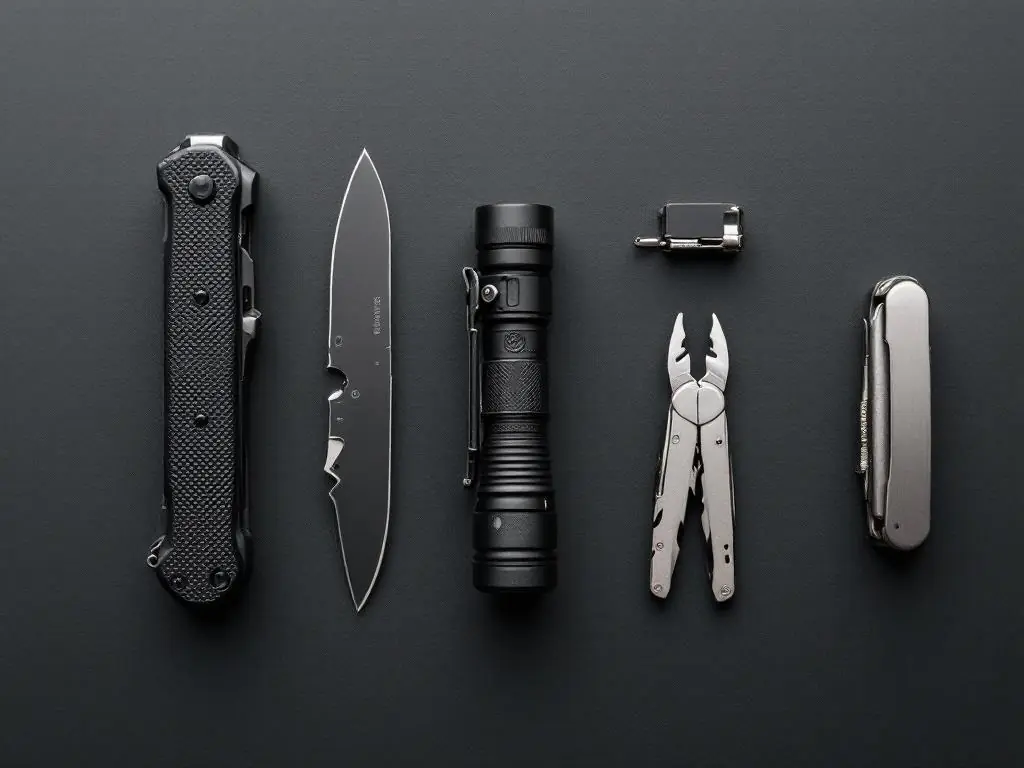 універсальний EDC набір для щоденного використання, базові елементи