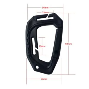 пластиковий карабін molle тактичний купити, пластиковый карабин molle тактический купить