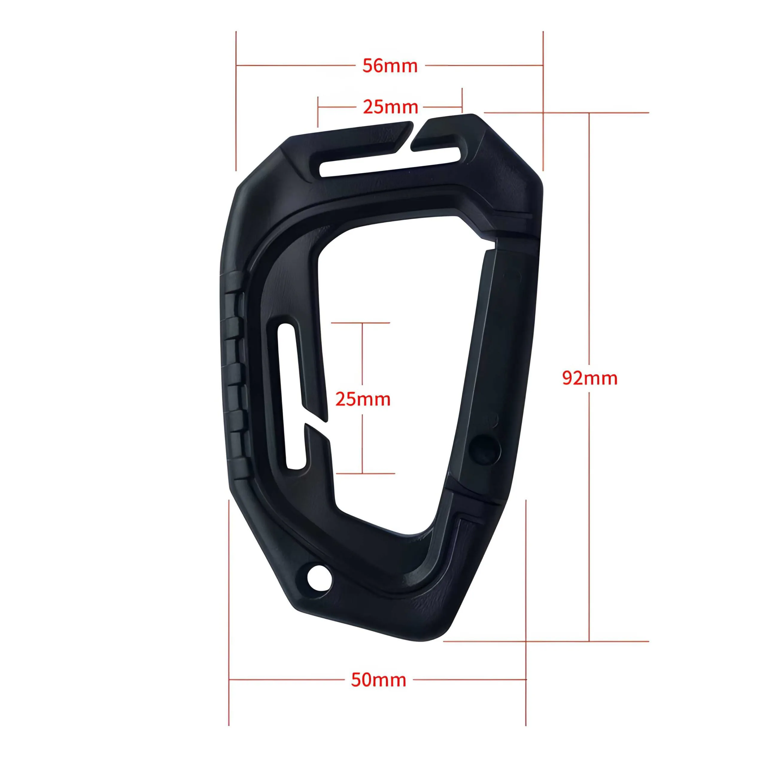 пластиковий карабін molle тактичний купити, пластиковый карабин molle тактический купить