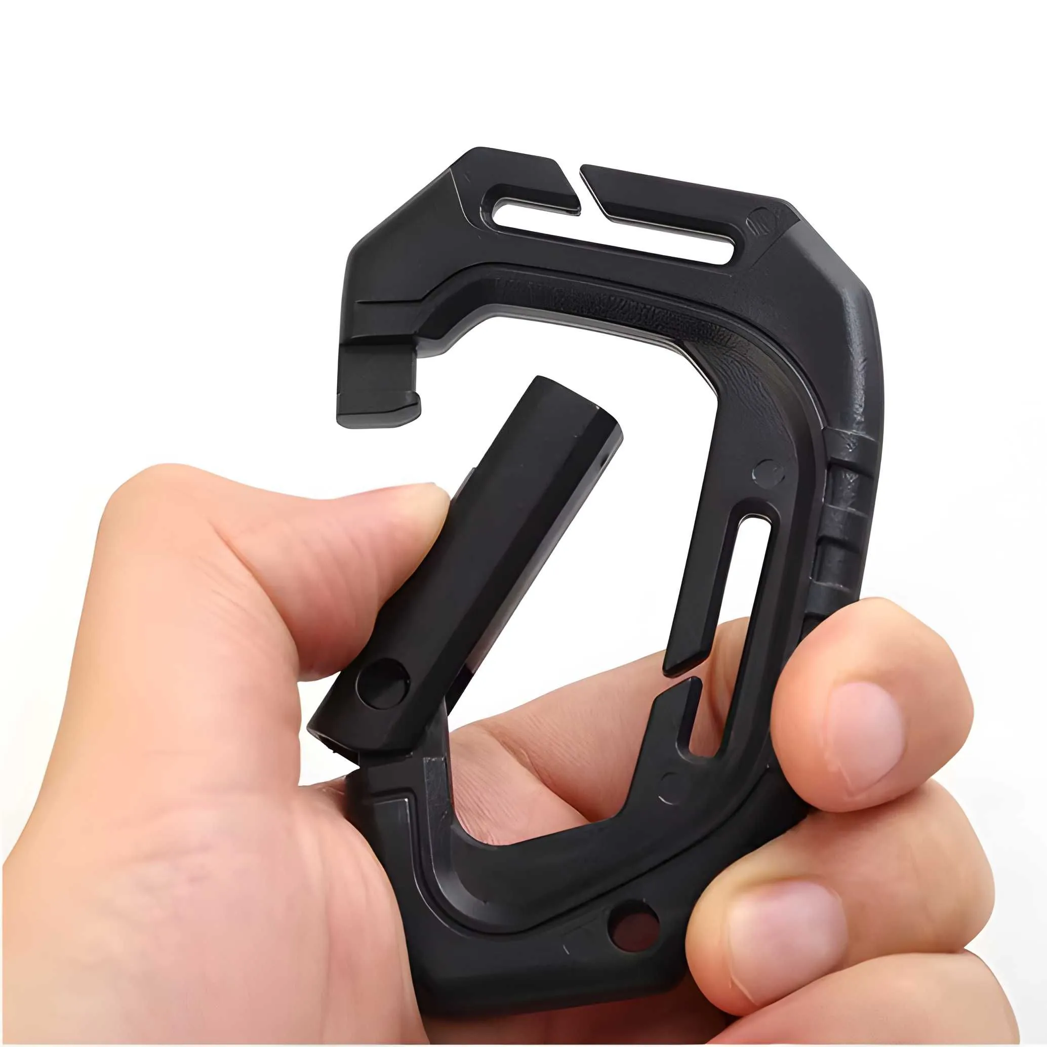 Ергономічний карабін для тактичних рукавиць і аксесуарів