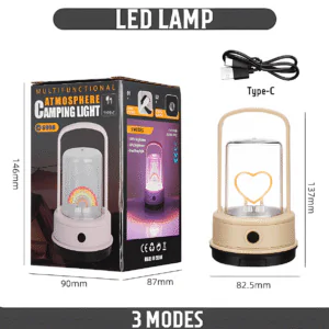 декоративний LED ліхтар Серце, декоративный LED фонарь Сердце