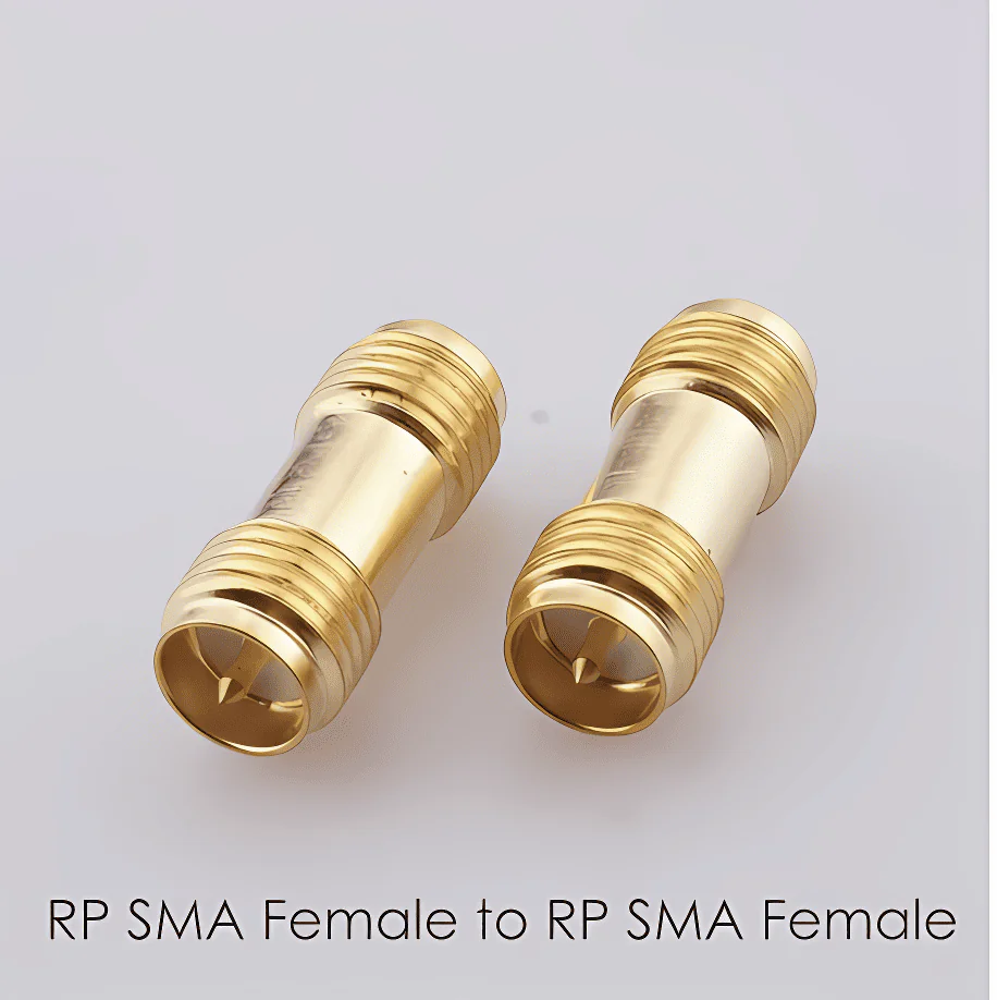 RP-SMA Female перехідник баррель 14мм, RP-SMA Female переходник баррель 14мм